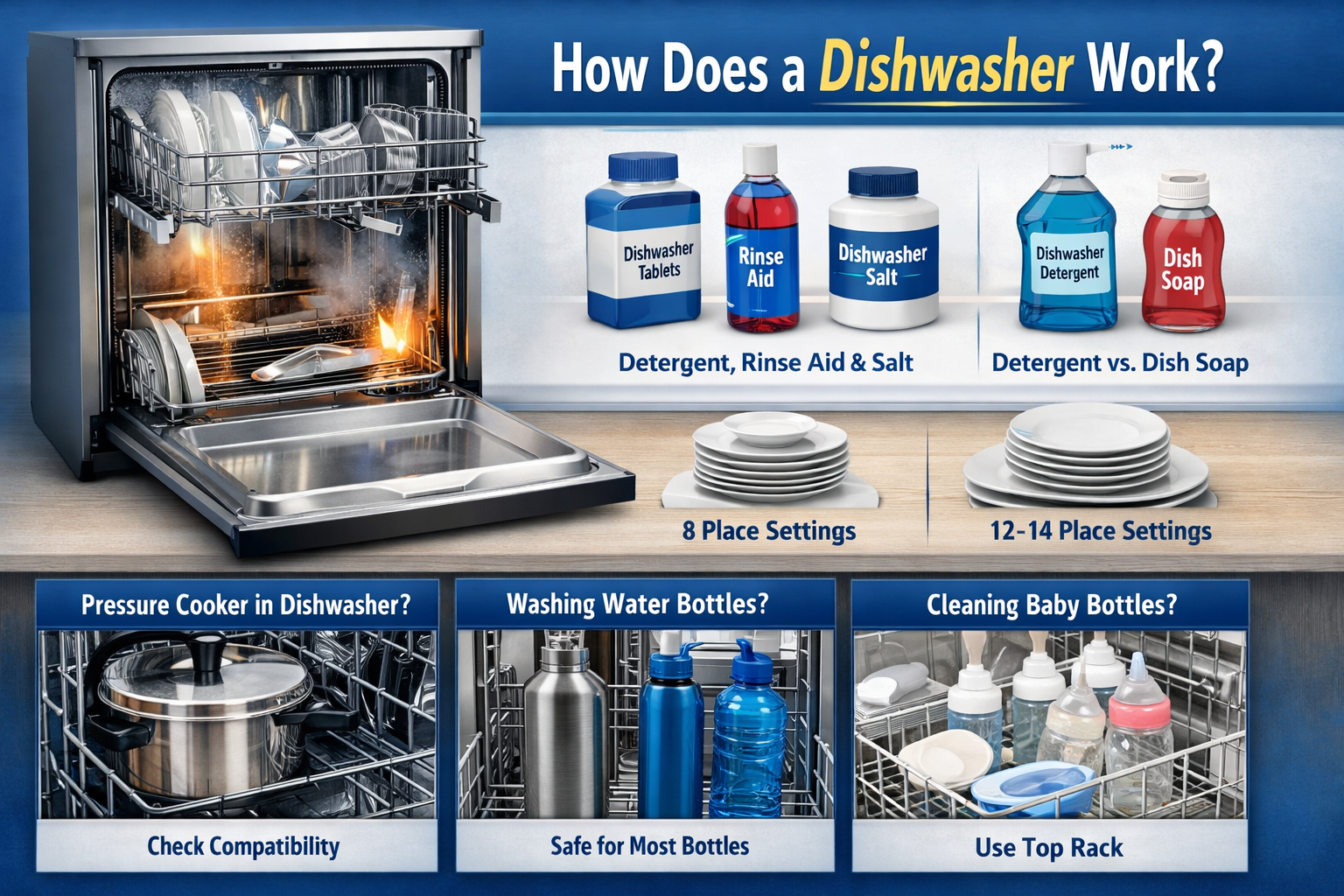 How Does a Dishwasher Work?